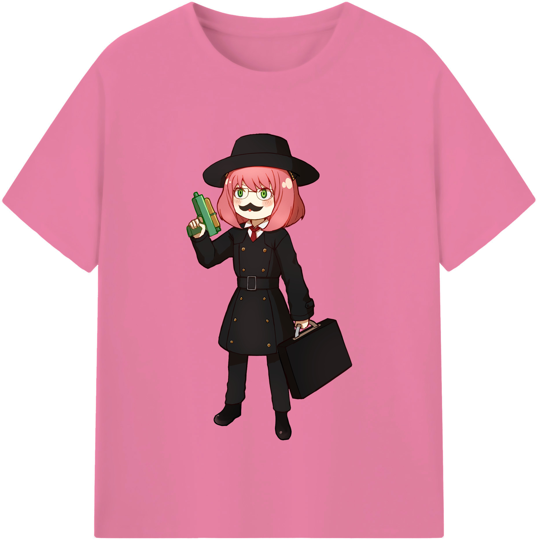 （画像用） SPY×FAMILY间谍家家酒 綿100％半袖Tシャツ（フロントプリント）